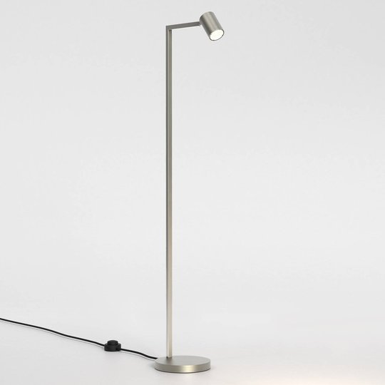 Astro Ascoli gulvlampe, matt nikkel