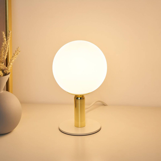 Pauleen Splendid Pearl bordlampe med glasskule