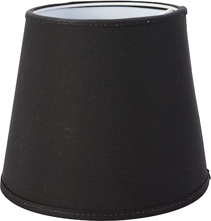 Mia L Lampeskjerm Bas Svart 20 cm