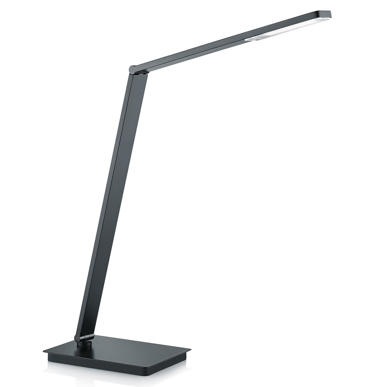 LED-skrivebordslampe Omar med bevegelsesstyring