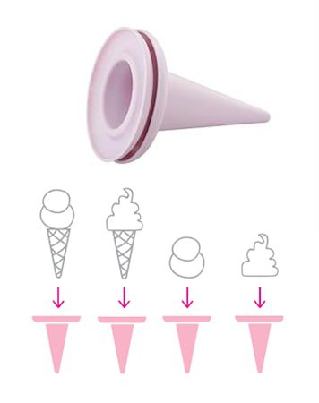 Iskremmerhus 2-p, Light Pink, Cillicone