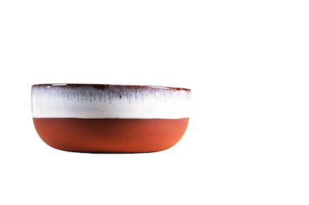 Skål 10 cm Hvitflekket