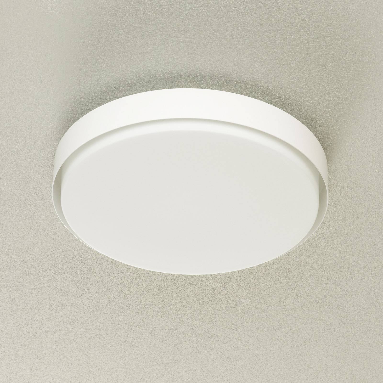 BEGA 34279 LED-taklampe hvit, Ø 42 cm, DALI