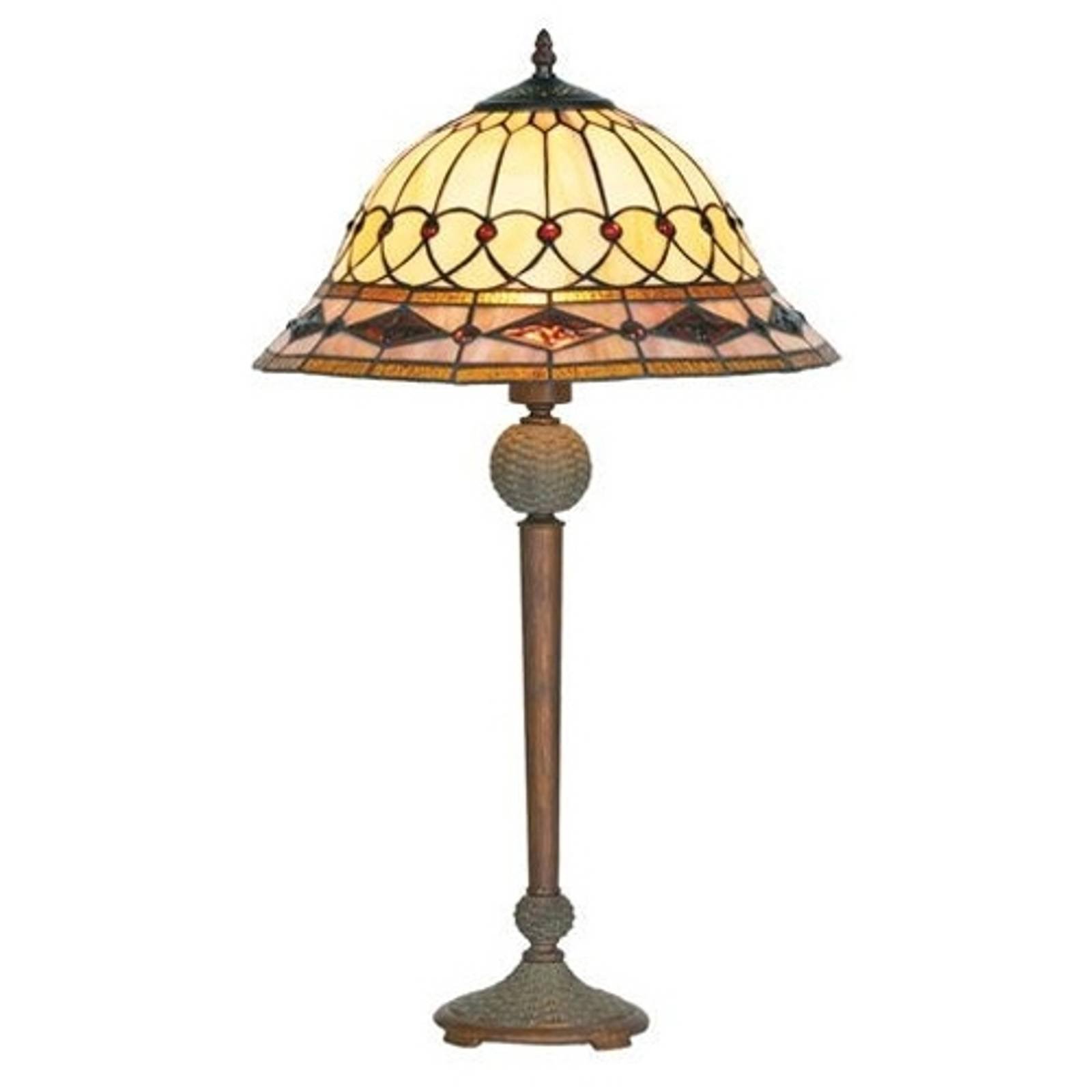 Kassandra bordlampe i Tiffany-stil