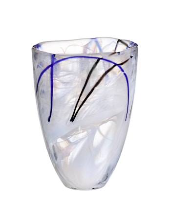 Contrast Hvit Vase 20 cm