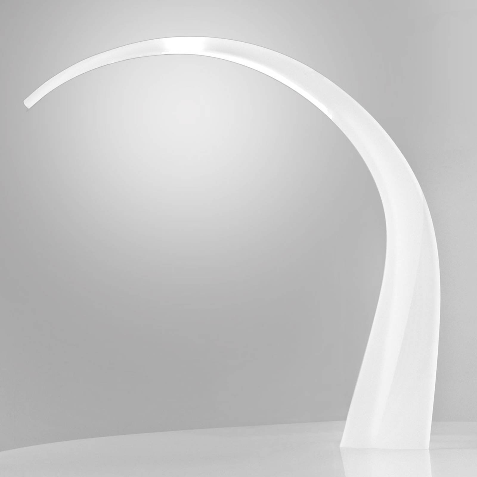 Hvit LED skrivebordslampe Taj