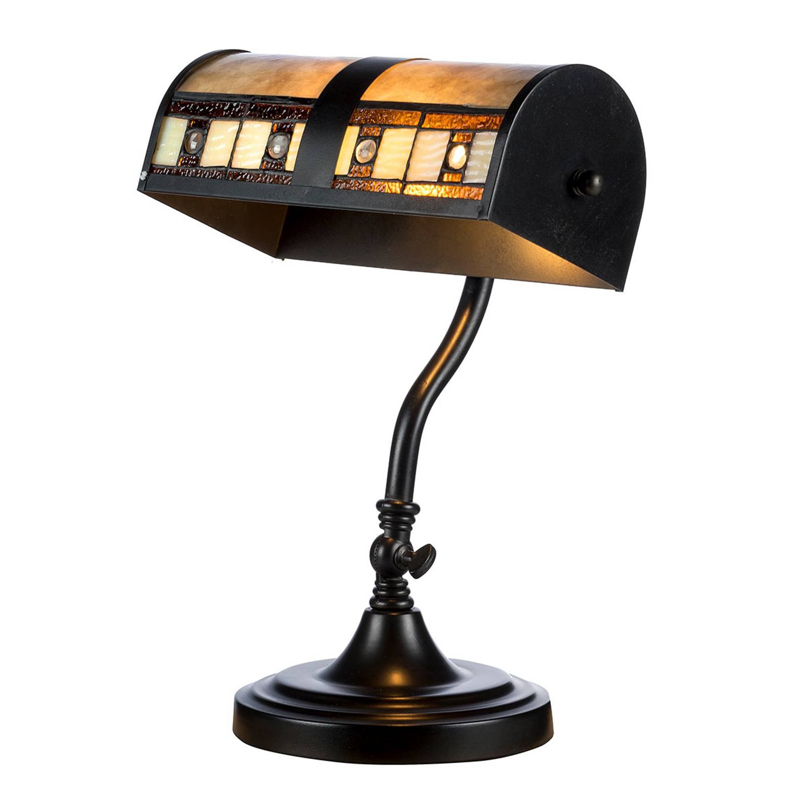 Bordlampe KT4613 i Tiffany-design