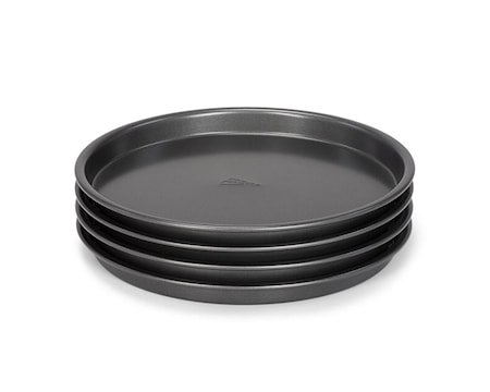 Profi Kakeformer Antrasittgrå 4 stk. Ø 20 cm