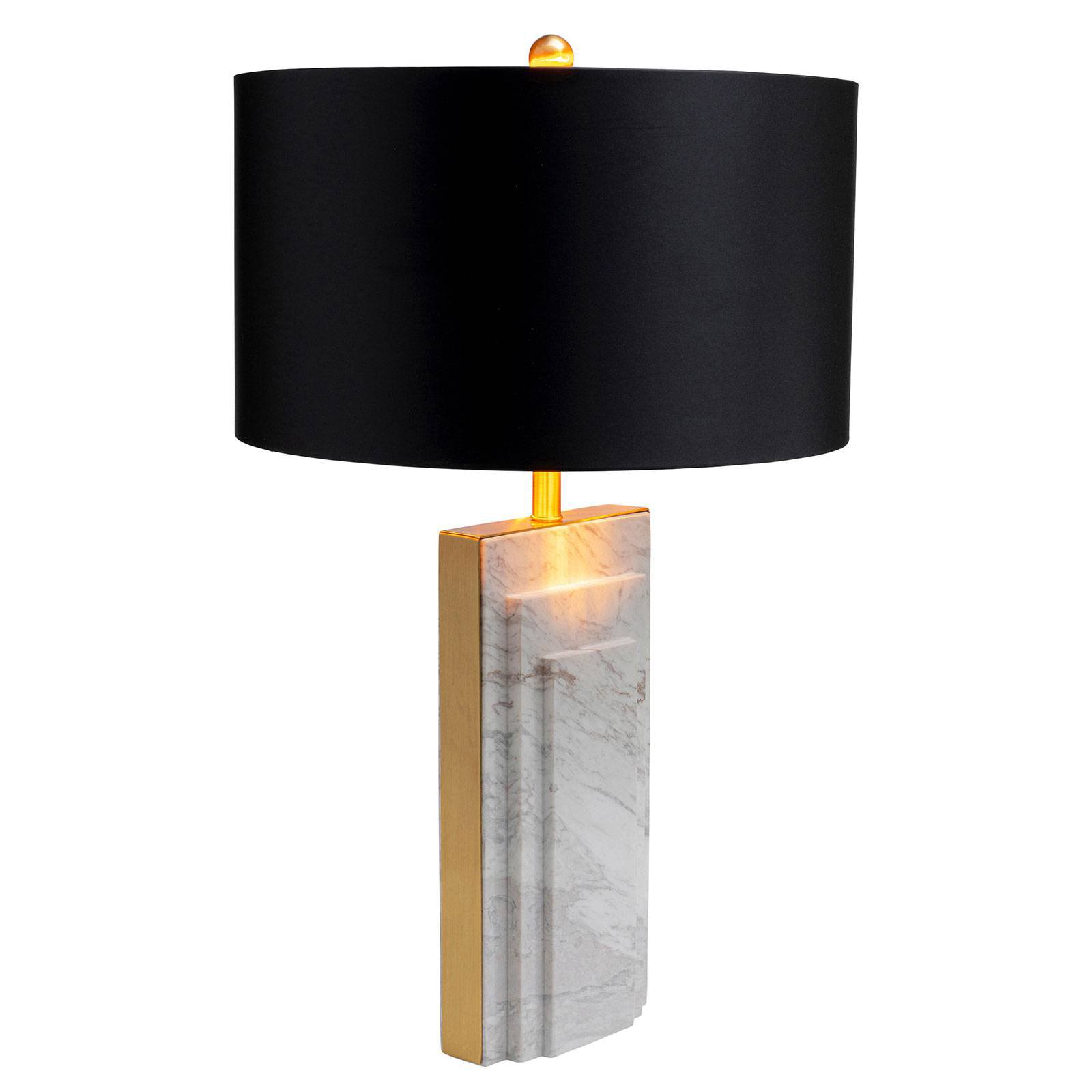 KARE Rumba Marble bordlampe marmor, hvit