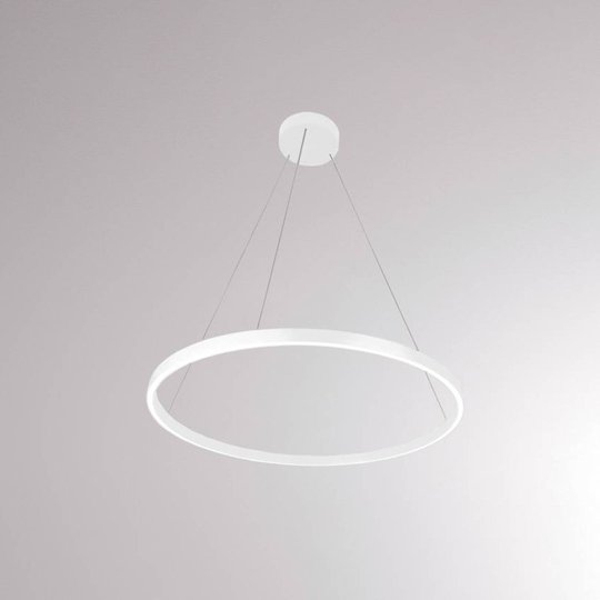 LOUM Perfora M LED-pendellampe Ø 60 cm hvit