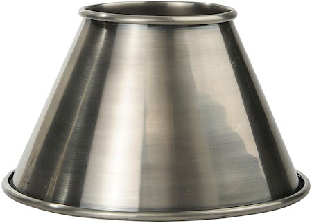 Classic Metallskjerm Antikk sølv 22 cm