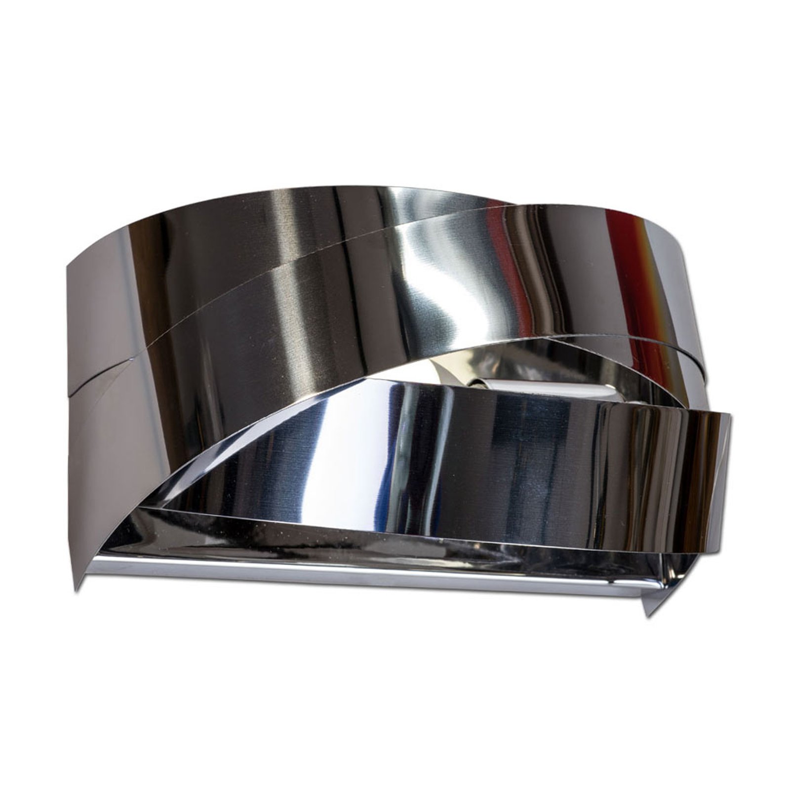 Tornado vegglampe krom-nikkel
