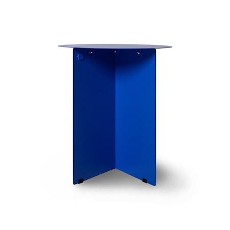 Bord Rundt Metall Cobalt
