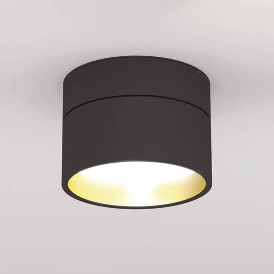 LOUM Turn on LED-taklampe 2 700 K svart/gull
