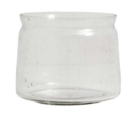 Bubbly Vase Klar Large