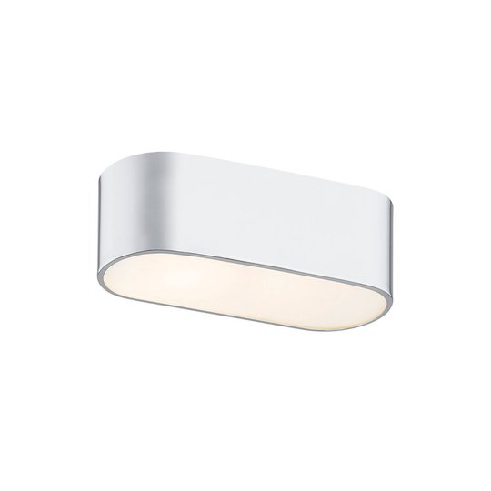 Taklampe Tilden 30 cm krom