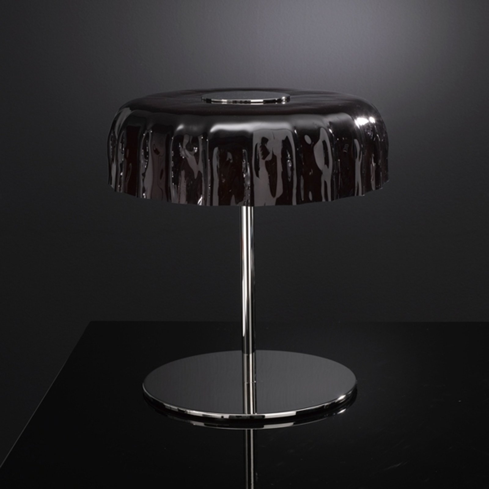 Trendy bordlampe Big Cap svart