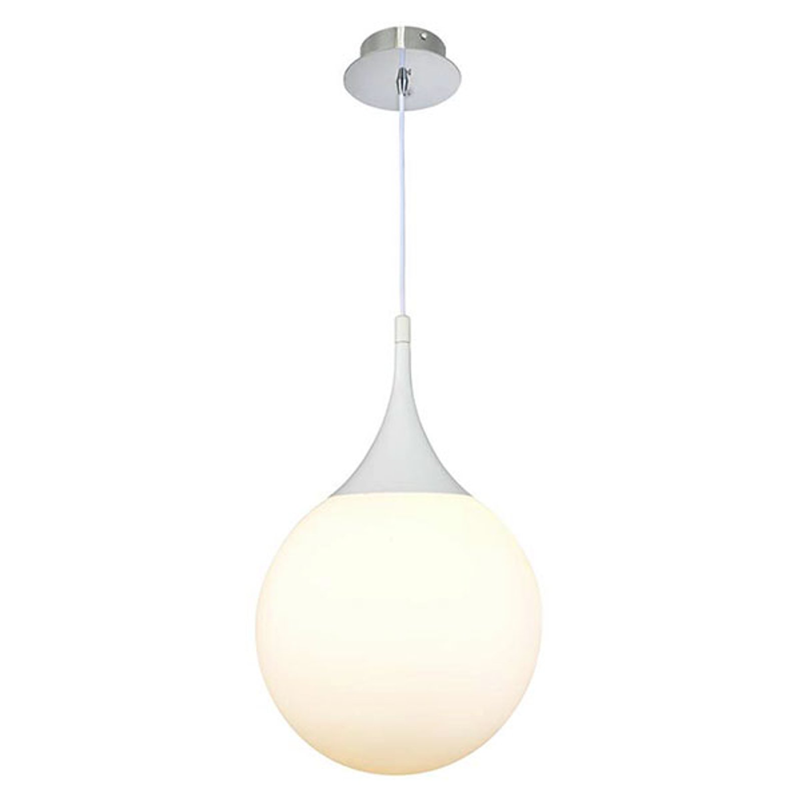 Snøhvit pendellampe Dewdrop - 30 cm