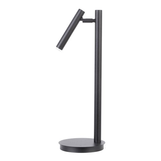 Sopel bordlampe svart