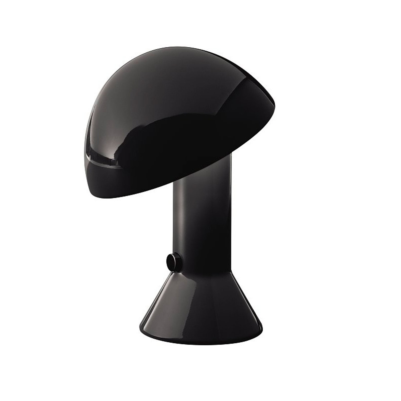 Design-bordlampe ELMETTO, svart