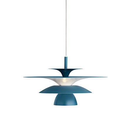 Picasso Pendel Dueblå LED 38 cm