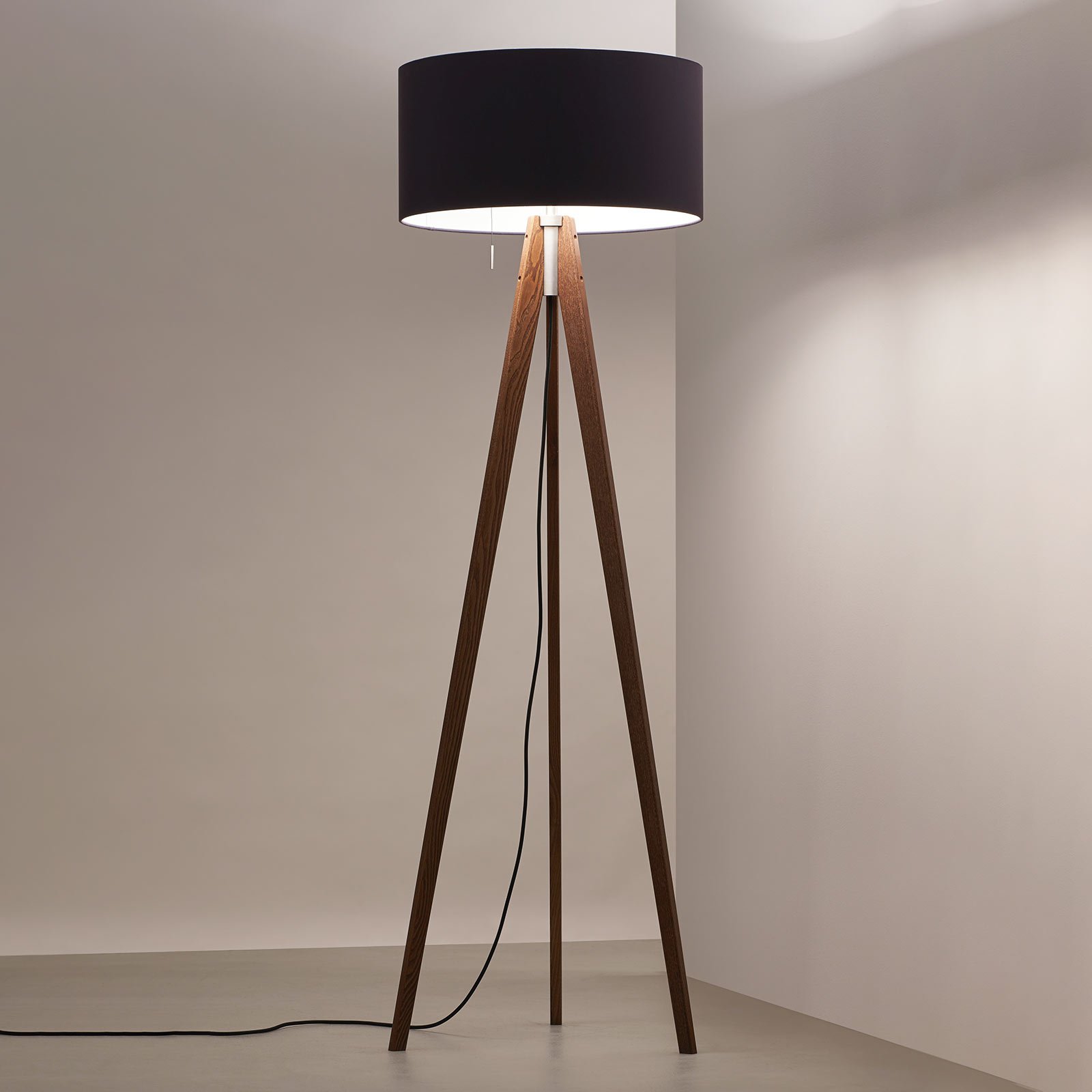 LED-gulvlampe Vivaa Free Wood