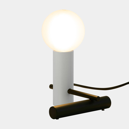 LEDS-C4 Nude Tiny bordlampe E27 grå/svart