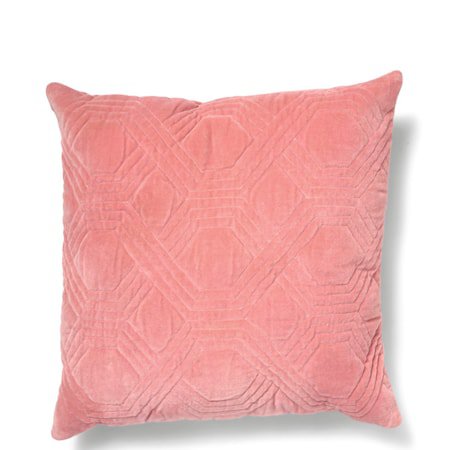 Geometric dusty pink pute 50x50