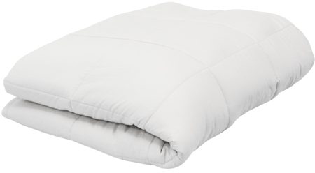 Cura Pearl 13 kg Vektdyne 135x200 cm Hvit (Tyske mål)