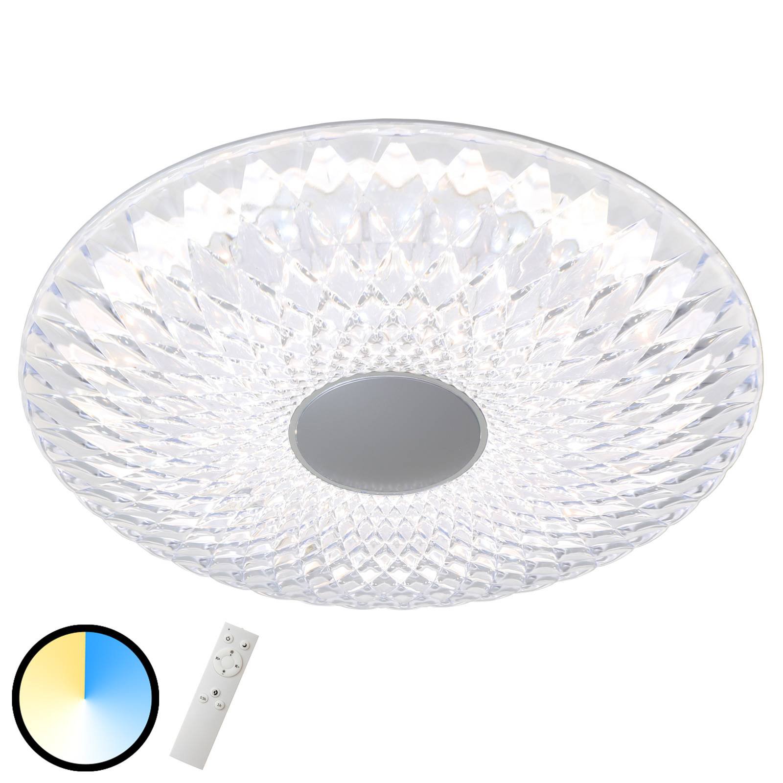 LED-taklampe 3354-010 Space med fjernkontroll