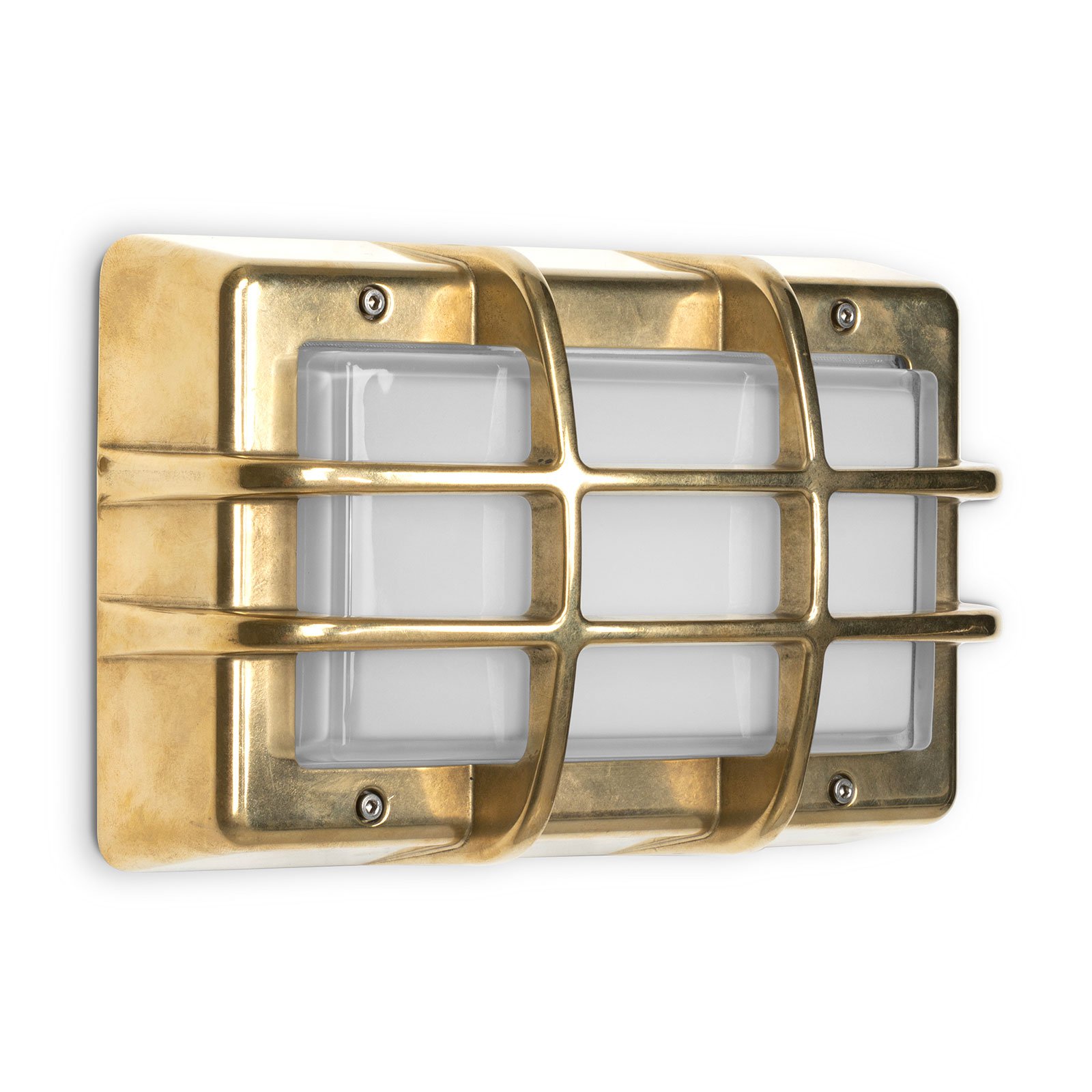 Utendørs LED-vegglampe Bliz Marine, 3000K, messing