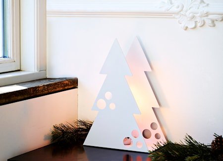 Picea tre bordlampe