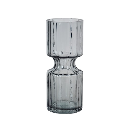 Hyacint Vase 20 cm Smoked Pearl Dark Grey