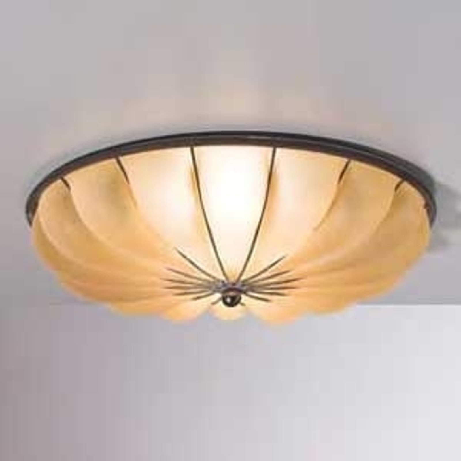 Halvrund taklampe RAGGIO 40 cm