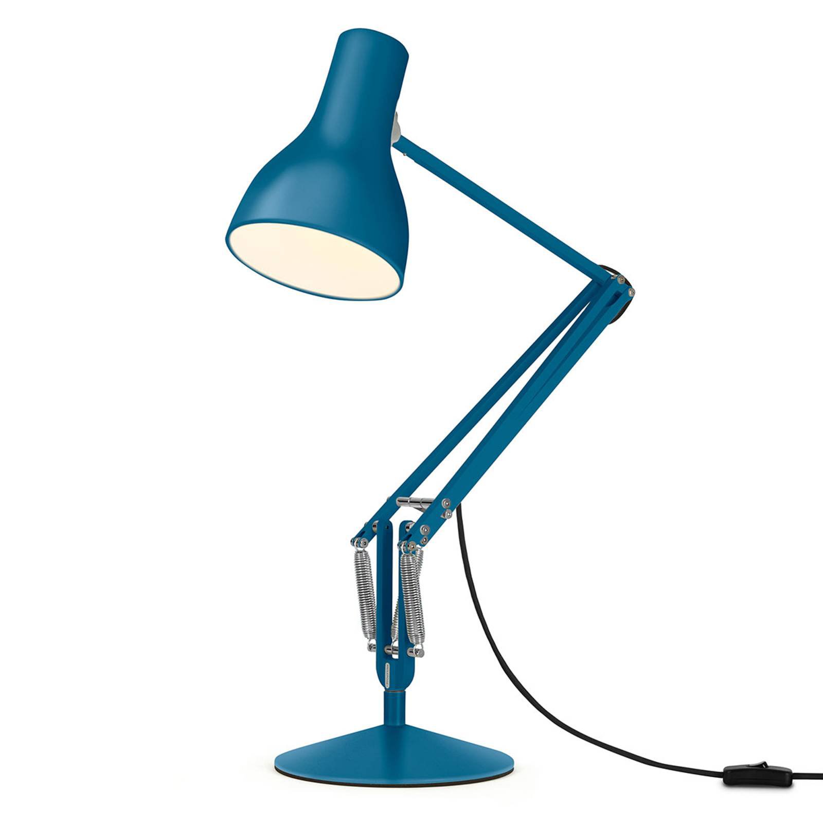 Anglepoise Type 75 bordlampe Margaret Howell blå