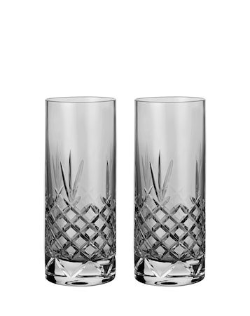 Dark Highball Glass 37 cl 2-pakning