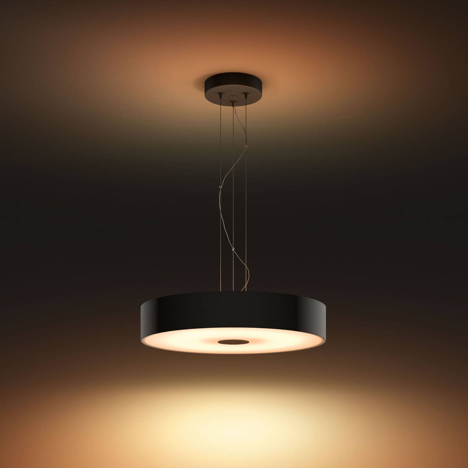 Philips Hue White Ambiance Fair hengelampe svart