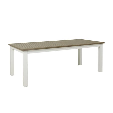 Alpha Spisebord 220 cm - Hvit