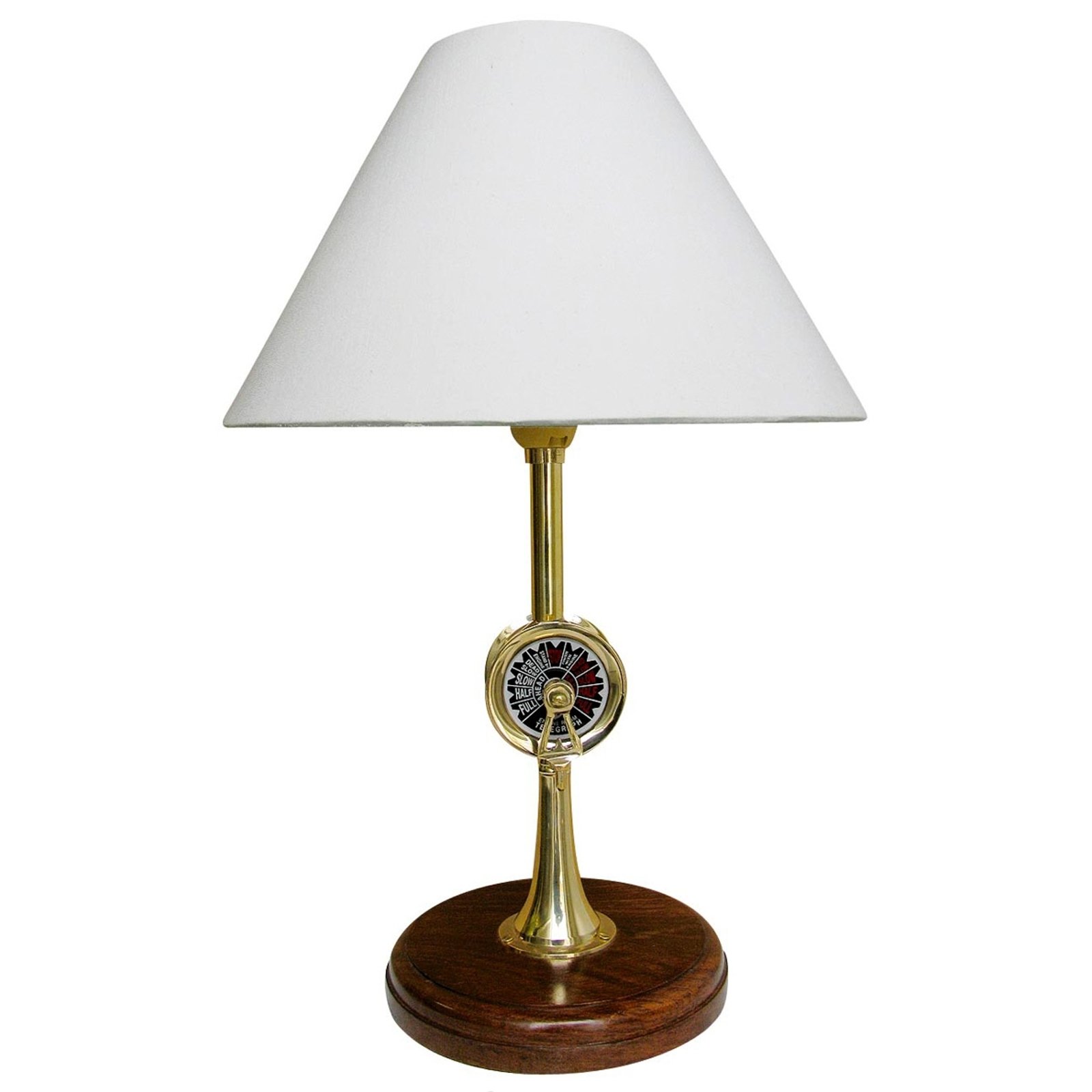 Imponerende bordlampe TELEGRAPH i tre
