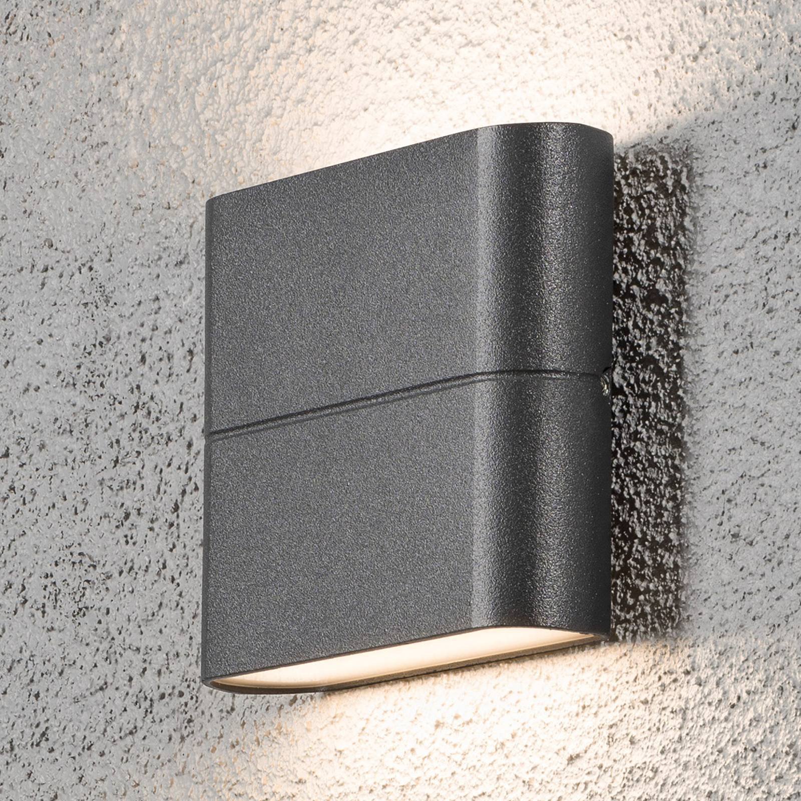 Chieri utendørs LED-vegglampe 11 cm antrasitt