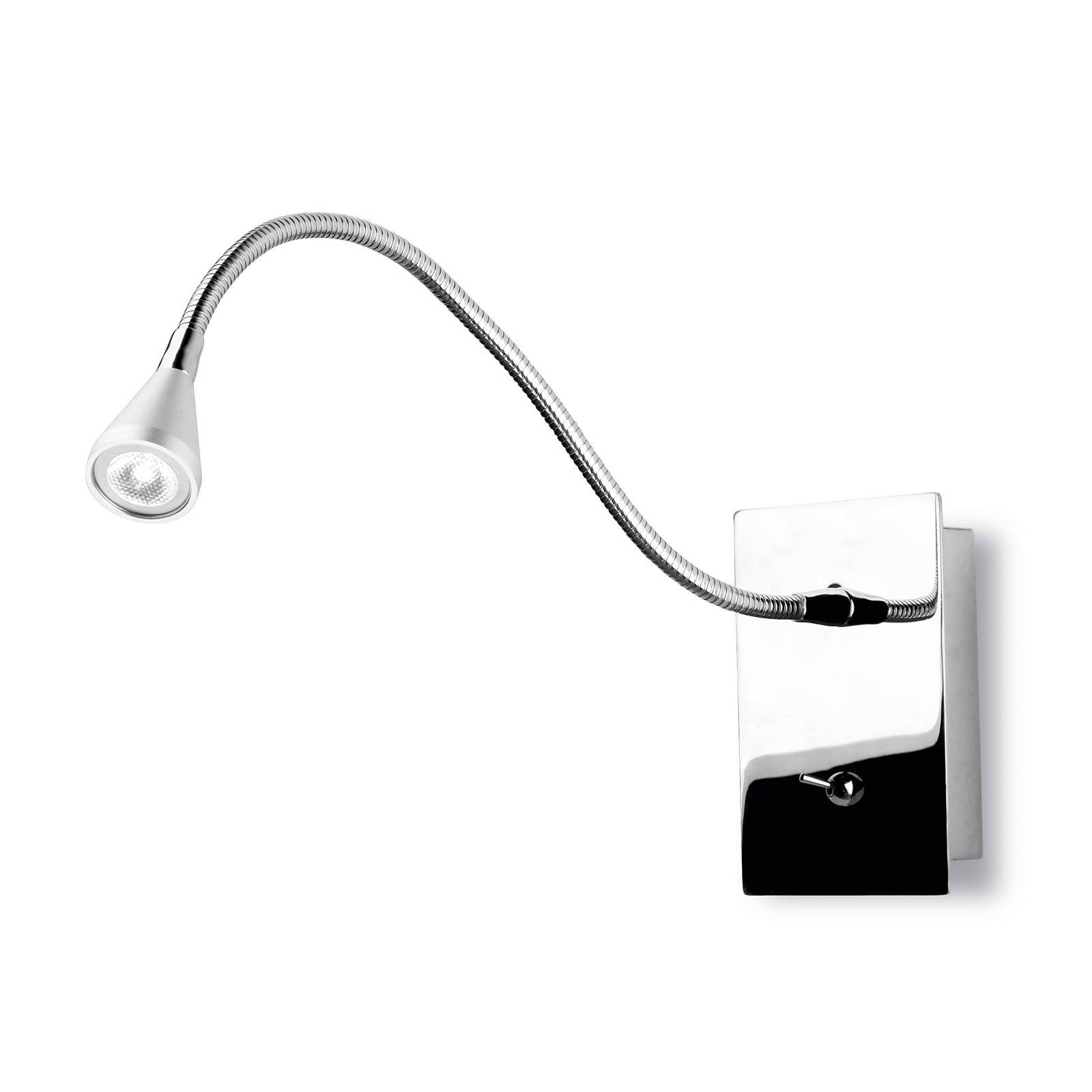 LEDS-C4 Book LED-vegglampe for lesing, fleks. arm