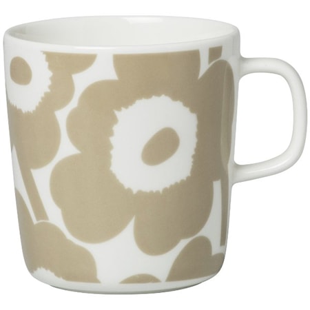 Unikko Kopp Hvit/Beige 40 cl