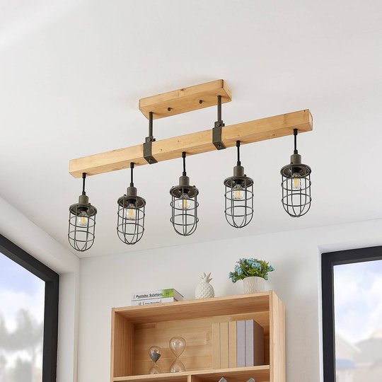 Lindby Serima taklampe, 5 lyskilder