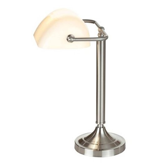 Hvit TINEKE banker-bordlampe