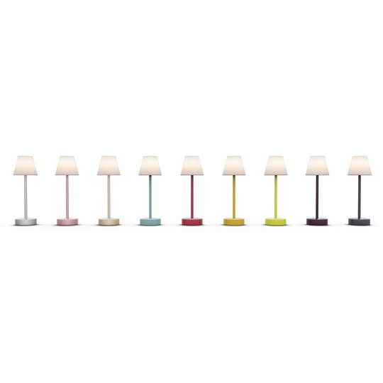 Newgarden Lola Slim LED-bordlampe batteri, lime