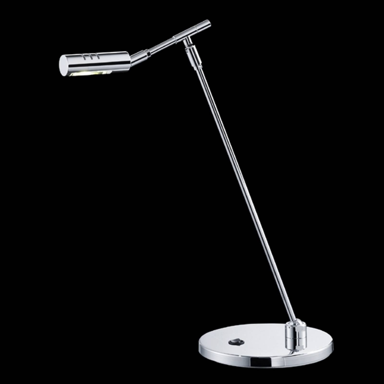 LED-bordlampe SENOS, krom