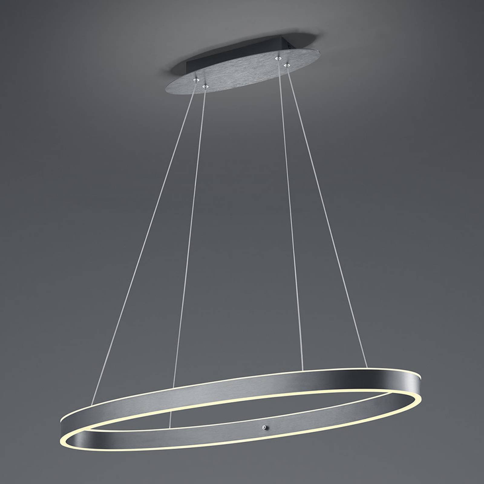 B-Leuchten Delta LED-hengelampe, antrasitt