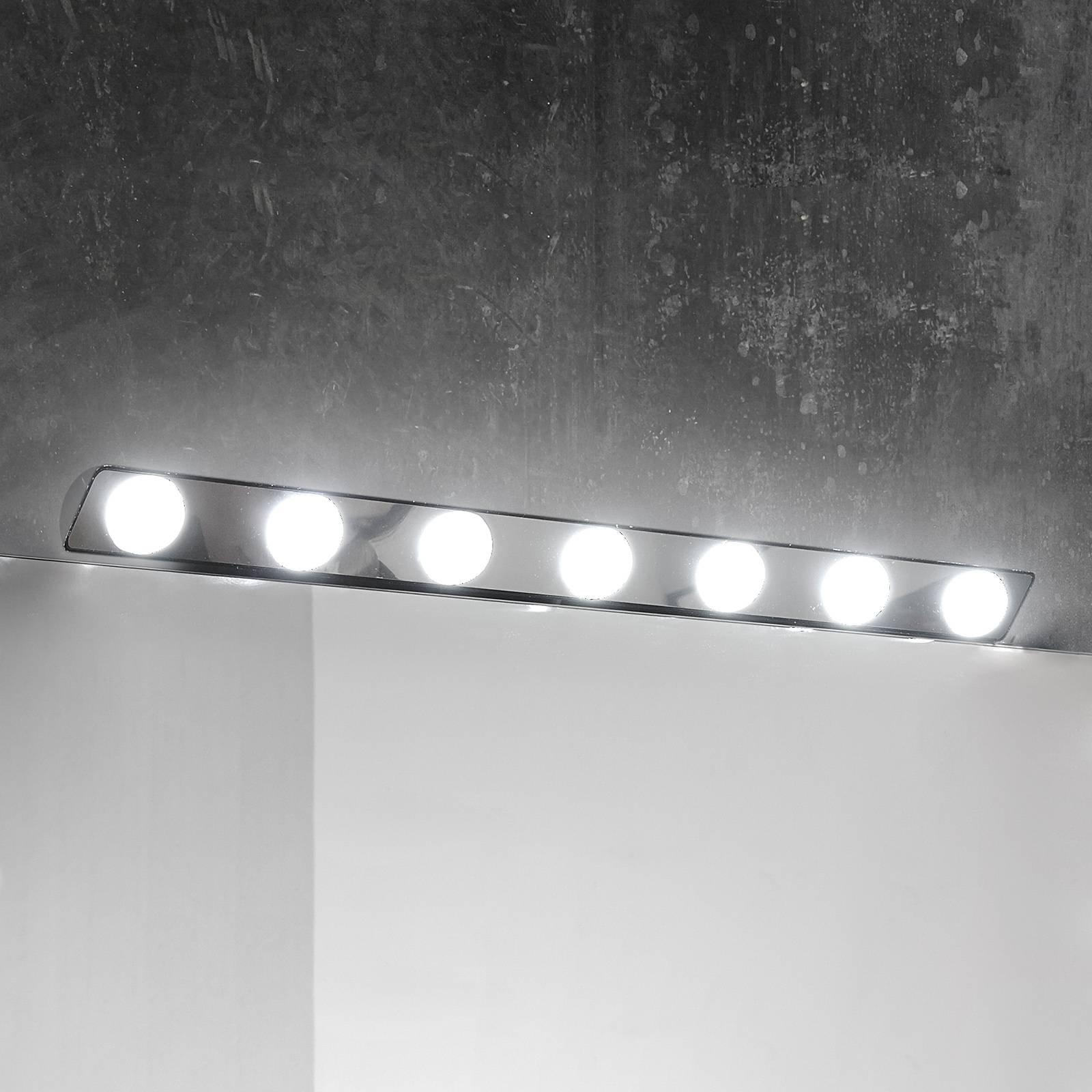 LED-speillampe Hollywood, 85cm 7 lyskilder.