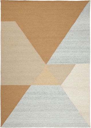 Snefrid Teppe 170x240 Mustard