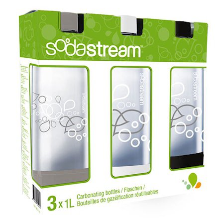 SodaStream PET-flaske 3 stk 1L